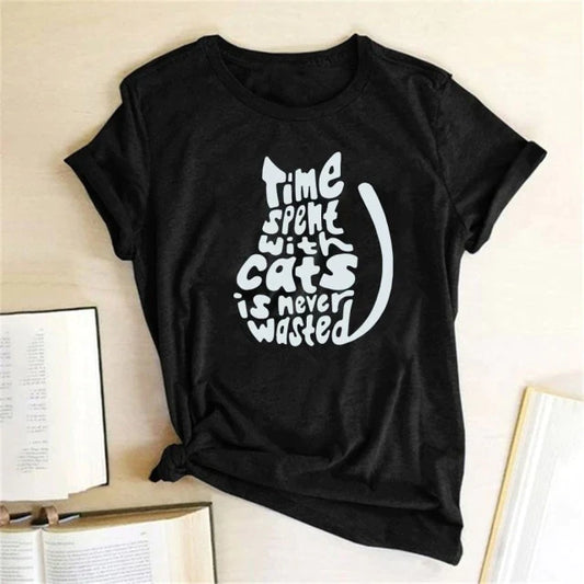  Time Cat T-Shirt sold by Fleurlovin, Free Shipping Worldwide
