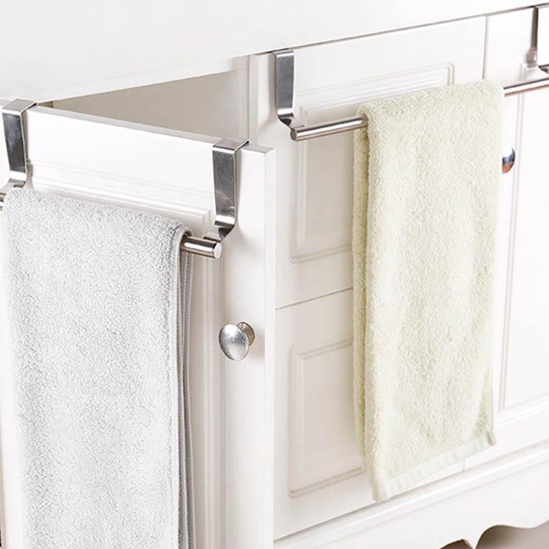 Towel Racks & Holders Over Cabinet Door Stainless Steel Towel Rack sold by Fleurlovin, Free Shipping Worldwide