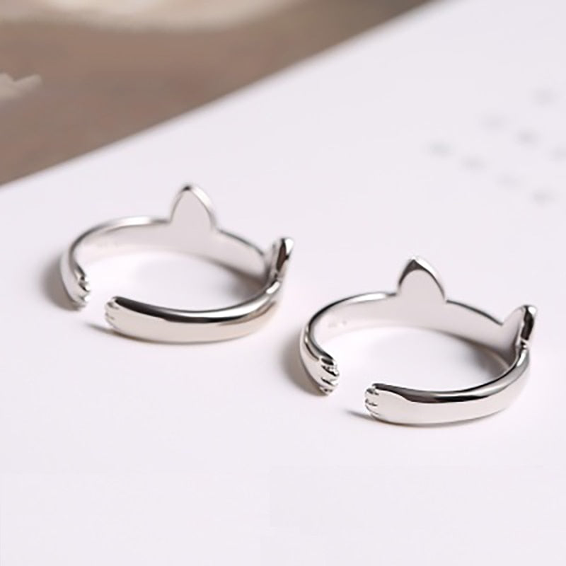  Trendy Cat Ear Rings sold by Fleurlovin, Free Shipping Worldwide