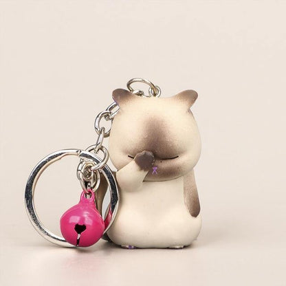  Trouble Cat Keychain sold by Fleurlovin, Free Shipping Worldwide