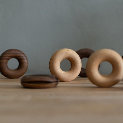 Twist Ties & Bag Clips Wooden Doughnut Bag Clip sold by Fleurlovin, Free Shipping Worldwide