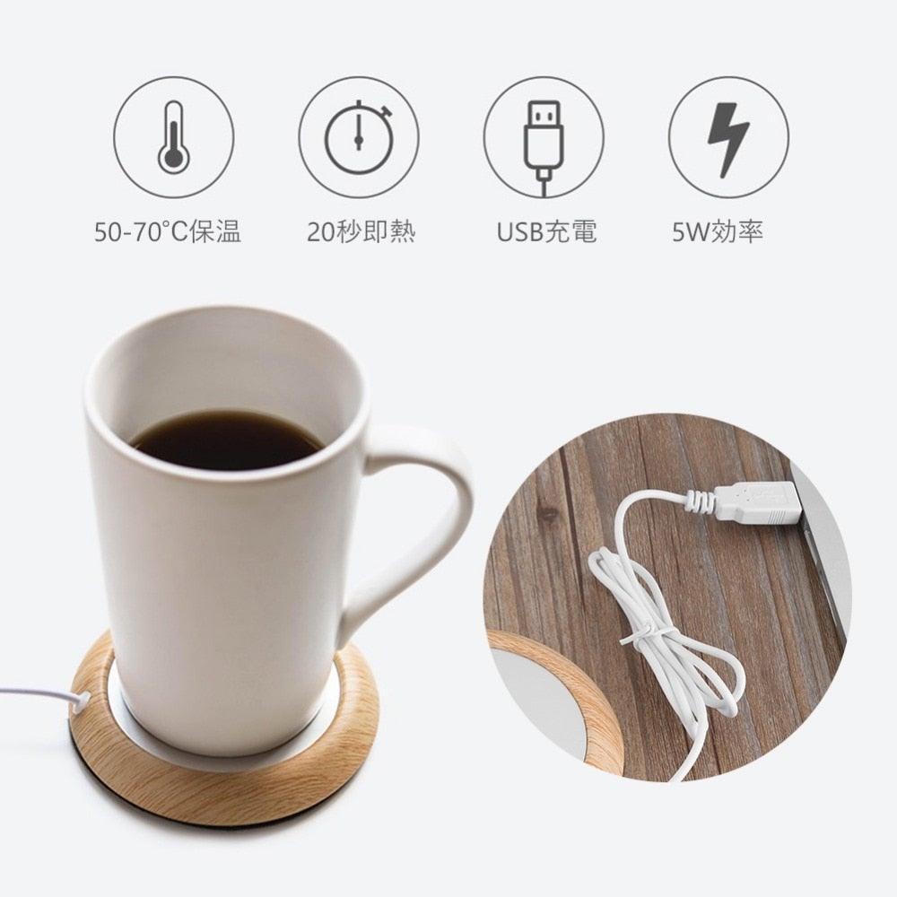  USB Wood Cup Warmer sold by Fleurlovin, Free Shipping Worldwide