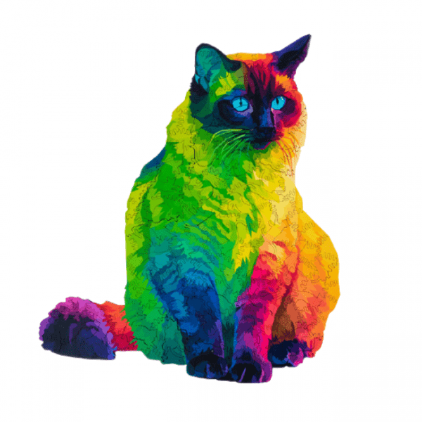  Unique Rainbow Cat Puzzle sold by Fleurlovin, Free Shipping Worldwide
