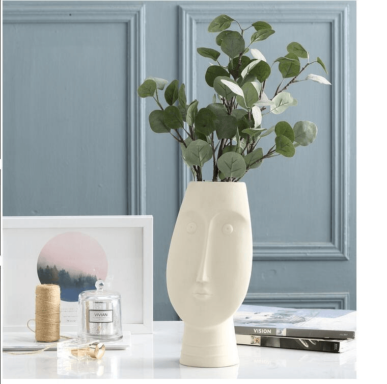 Vases About Face Ceramic Vases sold by Fleurlovin, Free Shipping Worldwide