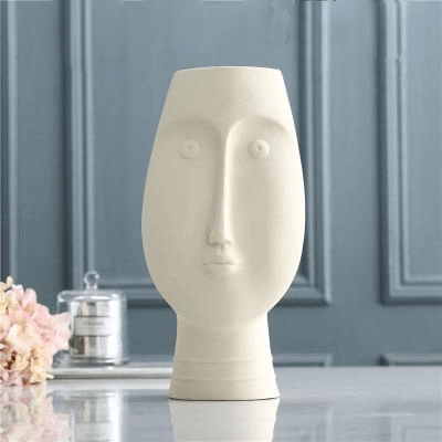 Vases About Face Ceramic Vases sold by Fleurlovin, Free Shipping Worldwide