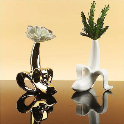 Vases Ceramic Peeled Banana Flower Vase sold by Fleurlovin, Free Shipping Worldwide