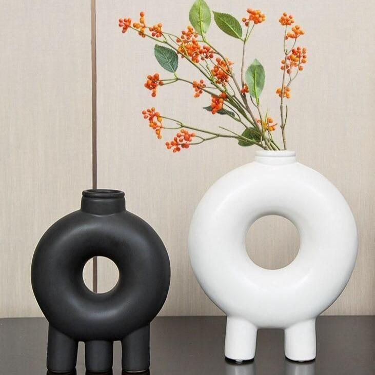 Vases Donut Flower Vase sold by Fleurlovin, Free Shipping Worldwide