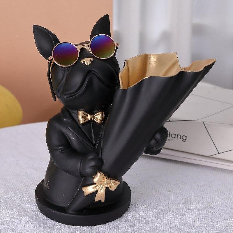 Vases French Bulldog Flower Vase sold by Fleurlovin, Free Shipping Worldwide