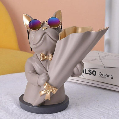 Vases French Bulldog Flower Vase sold by Fleurlovin, Free Shipping Worldwide