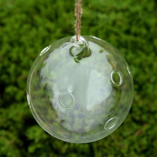 Vases Hanging Glass Ball Terrarium Vase sold by Fleurlovin, Free Shipping Worldwide