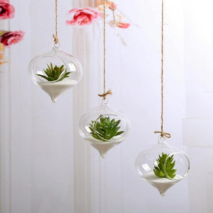 Vases Hanging Glass Ball Terrarium Vase sold by Fleurlovin, Free Shipping Worldwide