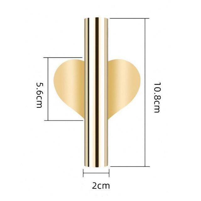 Vases Modern Wall Mounted Metal Tube Vase sold by Fleurlovin, Free Shipping Worldwide