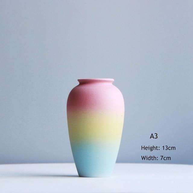 Vases Ombre Rainbow Flower Vases sold by Fleurlovin, Free Shipping Worldwide