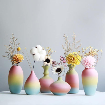 Vases Ombre Rainbow Flower Vases sold by Fleurlovin, Free Shipping Worldwide