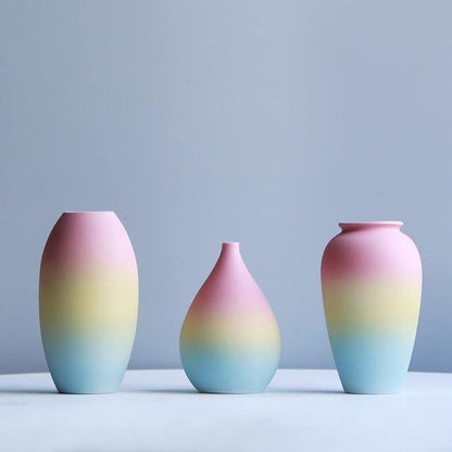 Vases Ombre Rainbow Flower Vases sold by Fleurlovin, Free Shipping Worldwide