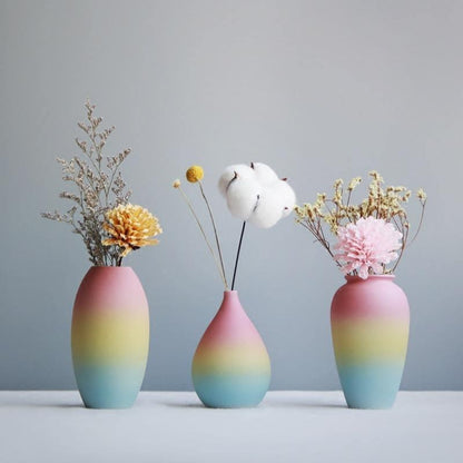 Vases Ombre Rainbow Flower Vases sold by Fleurlovin, Free Shipping Worldwide