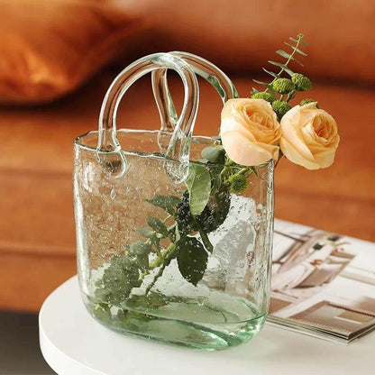 Vases Tote Bag & Basket Glass Vase sold by Fleurlovin, Free Shipping Worldwide