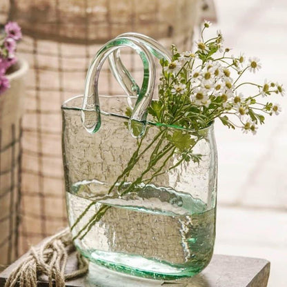 Vases Tote Bag & Basket Glass Vase sold by Fleurlovin, Free Shipping Worldwide