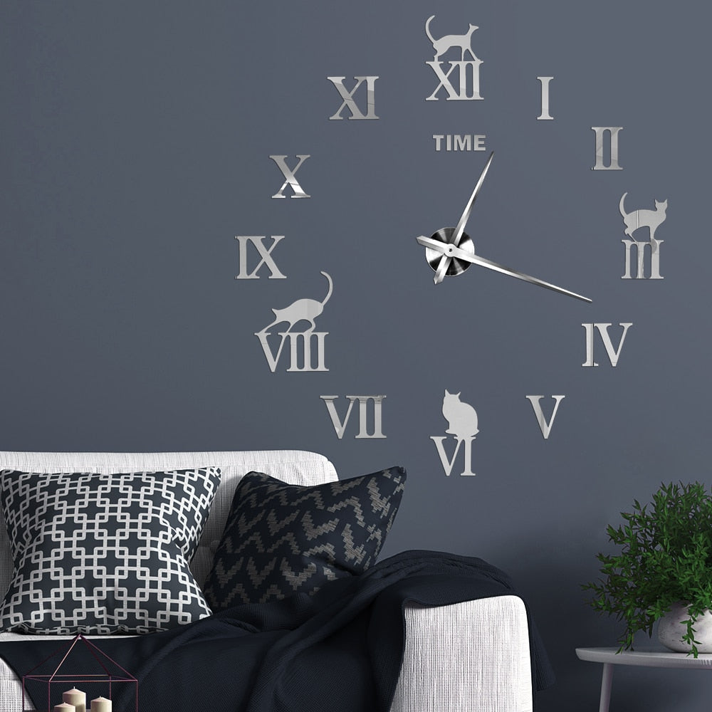 Wall Clock Dotted 3D Decorative Wall Clock sold by Fleurlovin, Free Shipping Worldwide