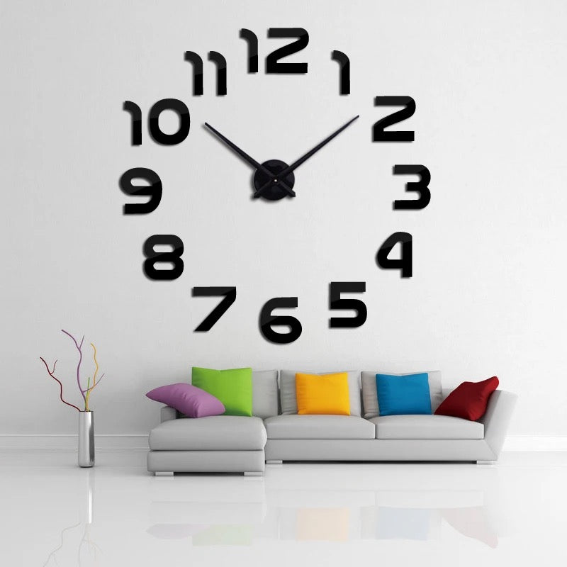 Wall Clock Simplistic 3D Wall Clock sold by Fleurlovin, Free Shipping Worldwide