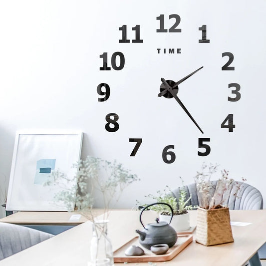 Wall Clock Simplistic 3D Wall Clock sold by Fleurlovin, Free Shipping Worldwide