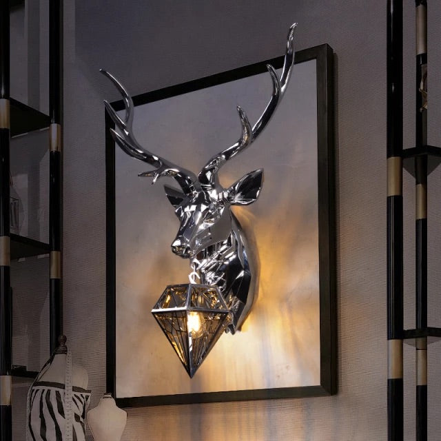 Wall lamps Antler Head sold by Fleurlovin, Free Shipping Worldwide