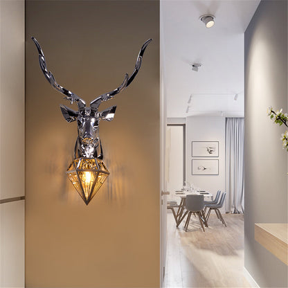 Wall lamps Antler Head sold by Fleurlovin, Free Shipping Worldwide