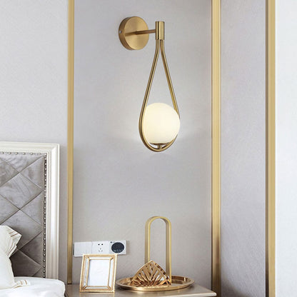 Golden Droplet - Premium Wall lamps from Lumina Décor - Just $250! Shop now at Fleurlovin