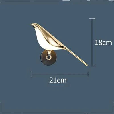 Wall lamps Golden hummingbird sold by Fleurlovin, Free Shipping Worldwide