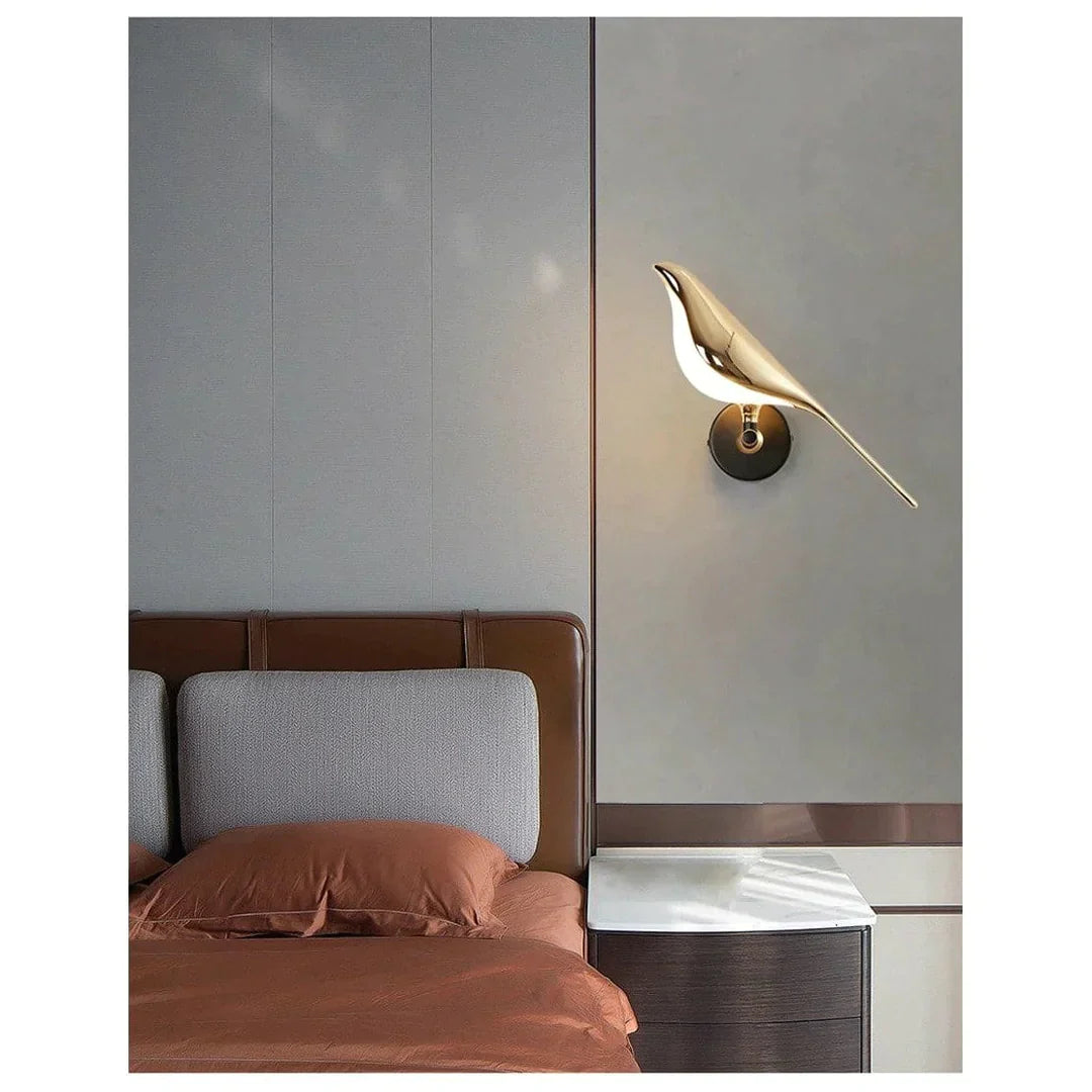 Wall lamps Golden hummingbird sold by Fleurlovin, Free Shipping Worldwide