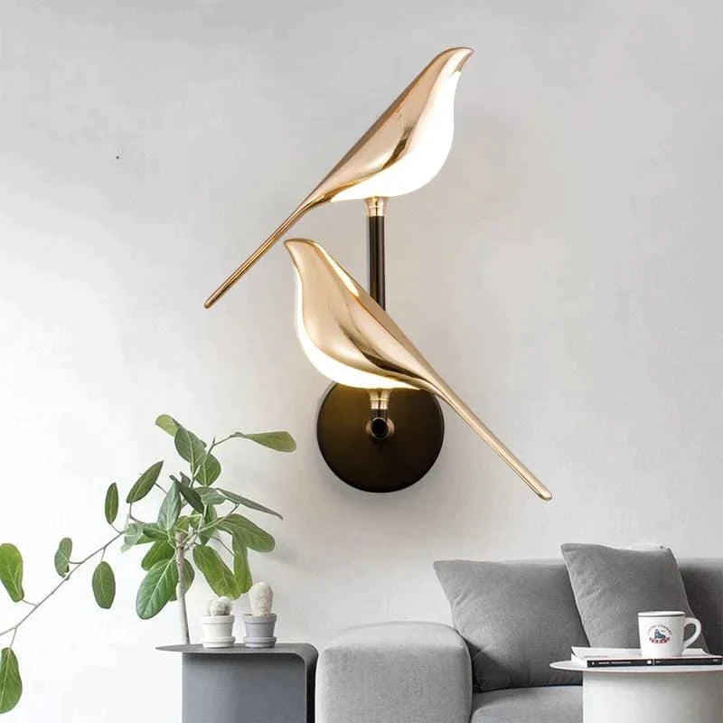 Wall lamps Golden hummingbird sold by Fleurlovin, Free Shipping Worldwide