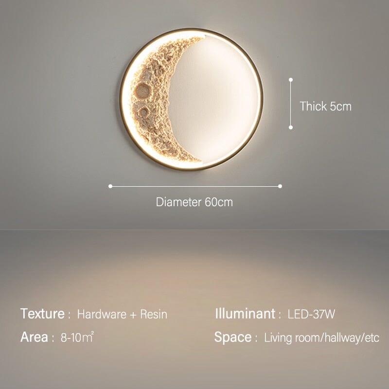 Wall lamps Half Moon Wall Lamp sold by Fleurlovin, Free Shipping Worldwide