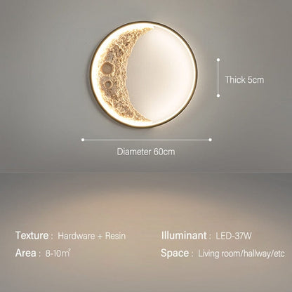 Wall lamps Half Moon Wall Lamp sold by Fleurlovin, Free Shipping Worldwide