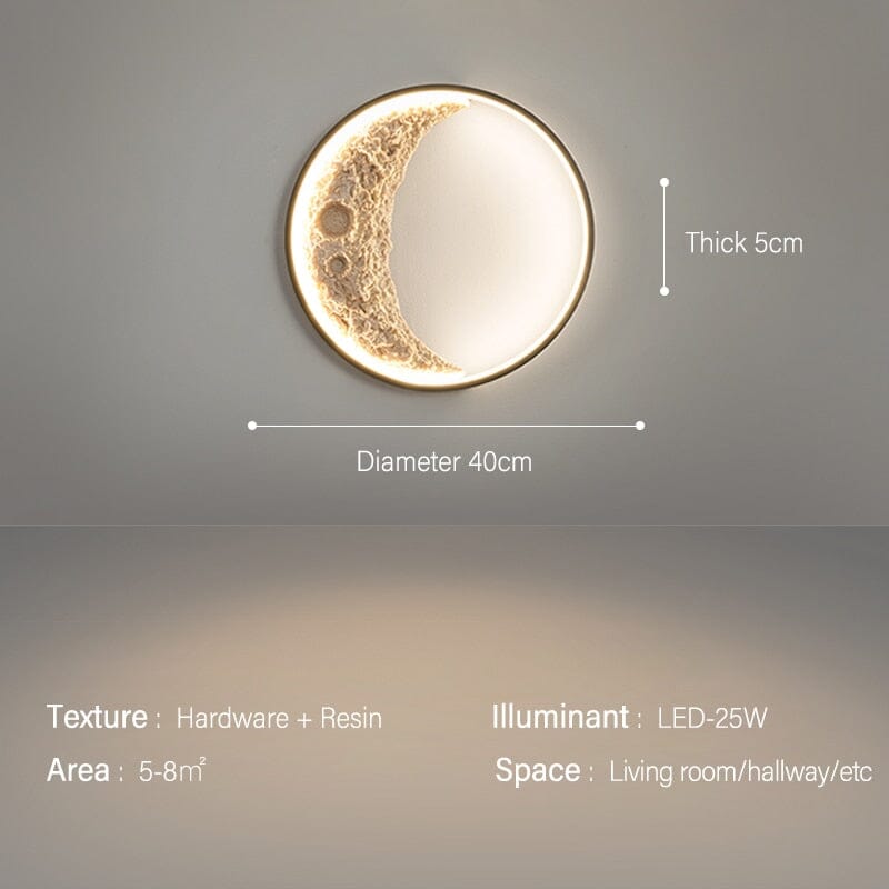 Wall lamps Half Moon Wall Lamp sold by Fleurlovin, Free Shipping Worldwide