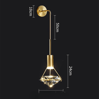 Wall lamps K9 Diamond Sconce Wall Lamp sold by Fleurlovin, Free Shipping Worldwide