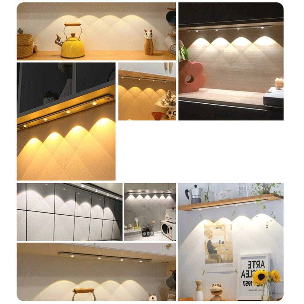 Wall lamps LED wireless motion sensor strip sold by Fleurlovin, Free Shipping Worldwide