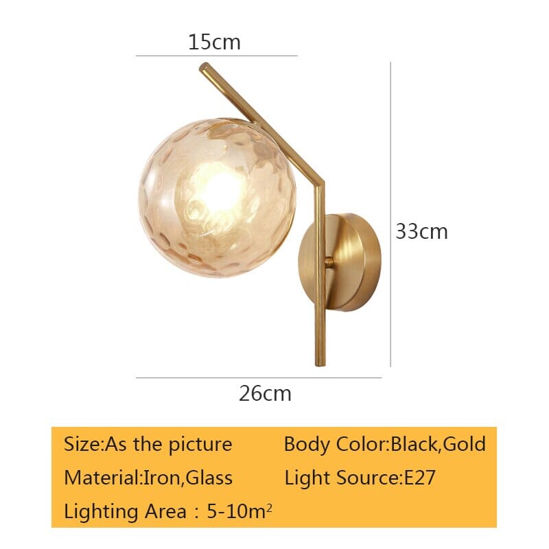 Wall lamps Linear Ball Lamp sold by Fleurlovin, Free Shipping Worldwide