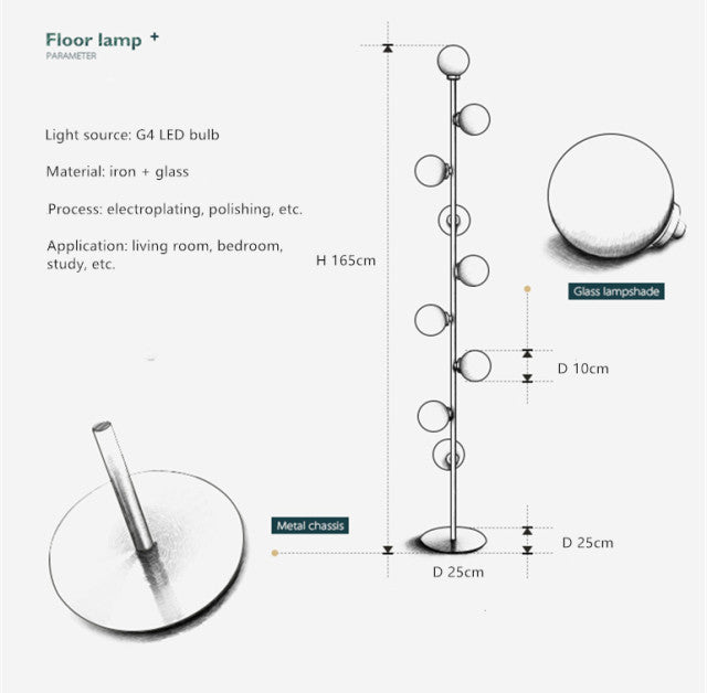 Wall lamps Luna Lamp sold by Fleurlovin, Free Shipping Worldwide