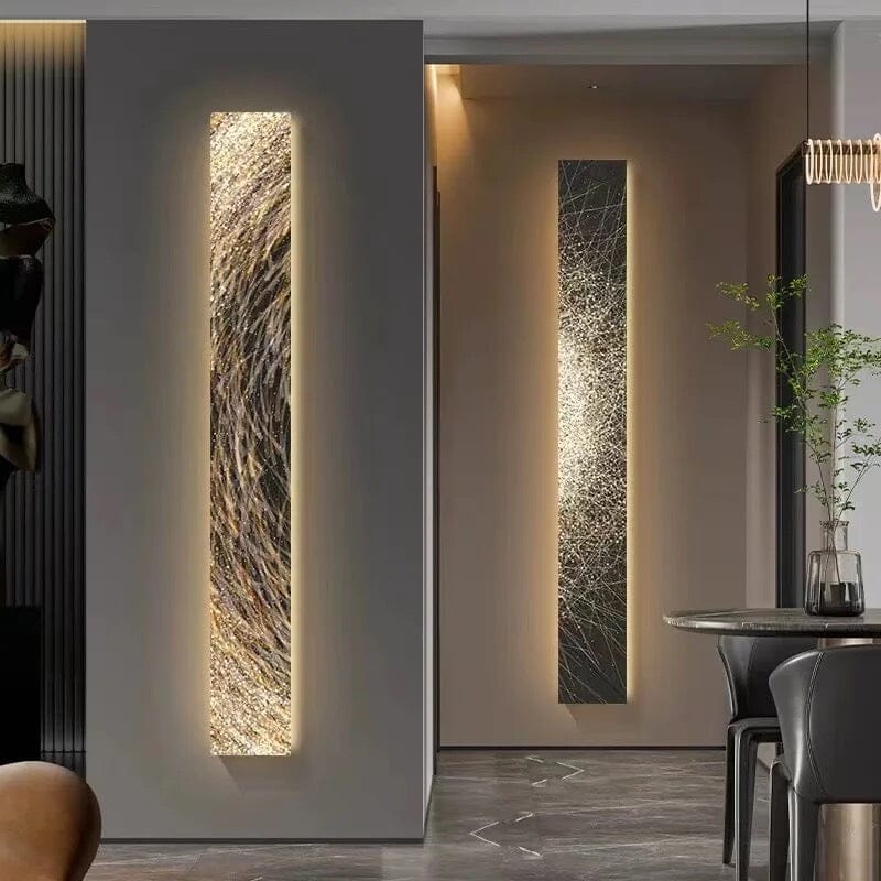 Wall lamps Modern Abstract Led Art Canvas Strip Wall Hanging Lamp sold by Fleurlovin, Free Shipping Worldwide