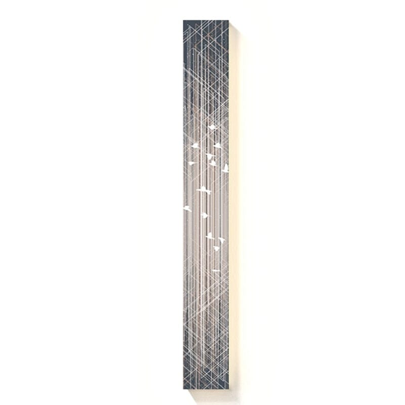 Wall lamps Modern Abstract Led Art Canvas Strip Wall Hanging Lamp sold by Fleurlovin, Free Shipping Worldwide