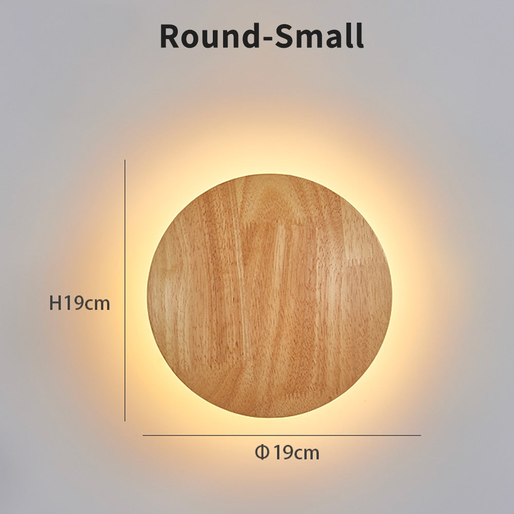 Wall lamps Ronnie Oval Wooden Craft sold by Fleurlovin, Free Shipping Worldwide