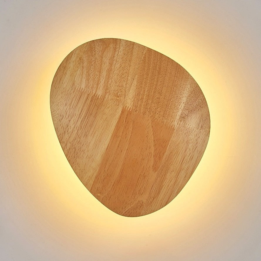 Wall lamps Ronnie Oval Wooden Craft sold by Fleurlovin, Free Shipping Worldwide