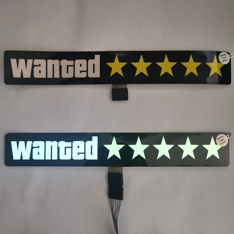  Wanted Led Sticker sold by Fleurlovin, Free Shipping Worldwide