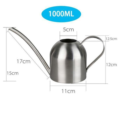 Watering Cans Gooseneck Dome Stainless Steel Watering Can sold by Fleurlovin, Free Shipping Worldwide