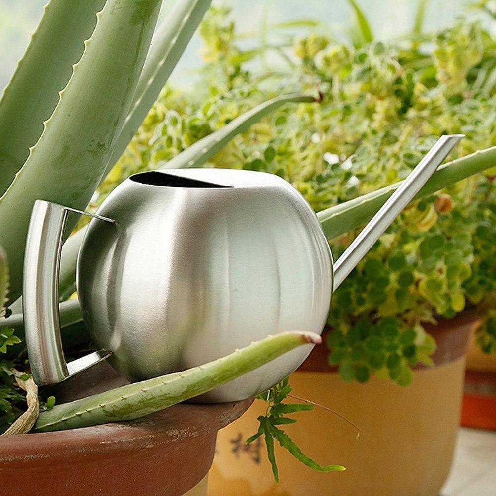 Watering Cans Spherical Gooseneck Stainless Steel Watering Can sold by Fleurlovin, Free Shipping Worldwide