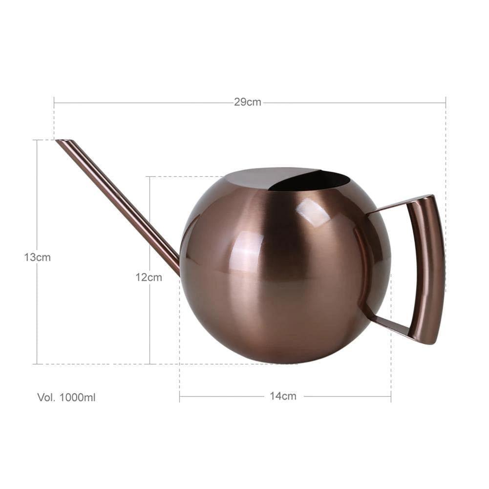 Watering Cans Spherical Gooseneck Stainless Steel Watering Can sold by Fleurlovin, Free Shipping Worldwide