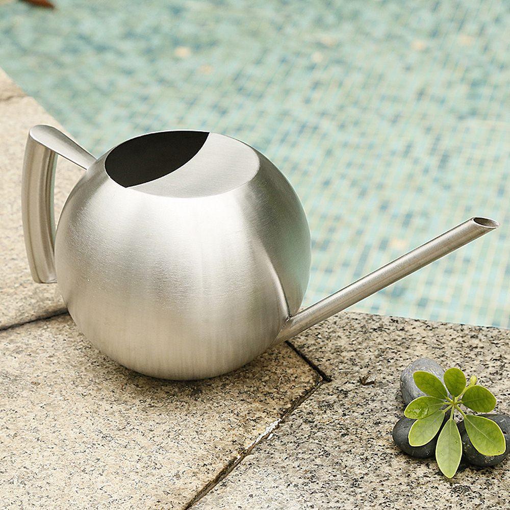 Watering Cans Spherical Gooseneck Stainless Steel Watering Can sold by Fleurlovin, Free Shipping Worldwide