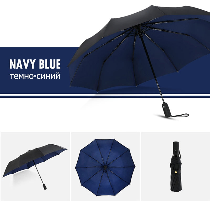 Windproof Double Layer Resistant Umbrella - Premium  from New arrivals 1 - Just $24.99! Shop now at Fleurlovin