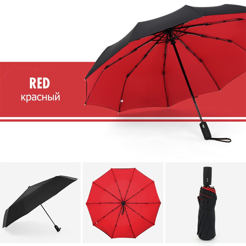 Windproof Double Layer Resistant Umbrella - Premium  from New arrivals 1 - Just $24.99! Shop now at Fleurlovin