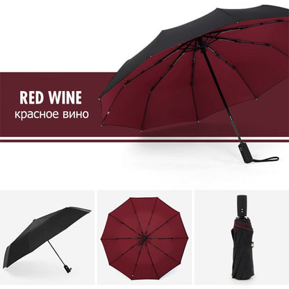 Windproof Double Layer Resistant Umbrella - Premium  from New arrivals 1 - Just $24.99! Shop now at Fleurlovin